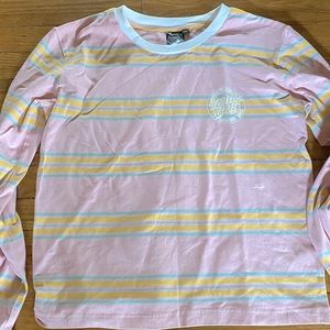 SANTA CRUZ pink longsleeve size small